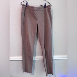 Y2K Eileen Fisher Brown Trousers w/ Zipper Bottoms